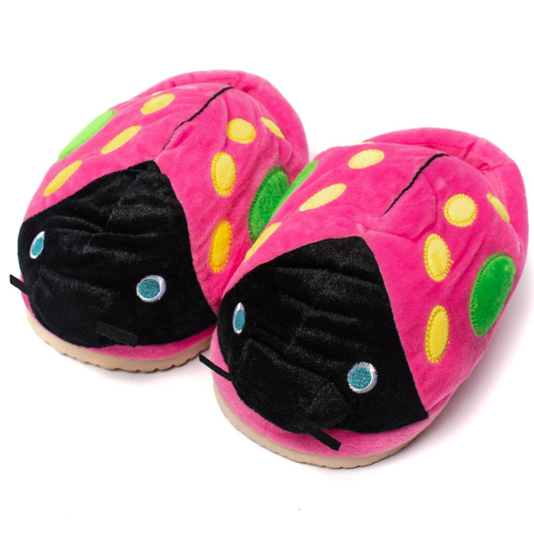 Тапочки с подогревом от USB Божьи коровки Тапочки с подогревом от USB Божьи коровки