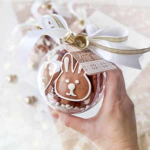 Новогодний шар с имбирными пряниками Новогодний шар с имбирными пряниками