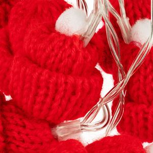 Гирлянда Cosy Poms (Красная)