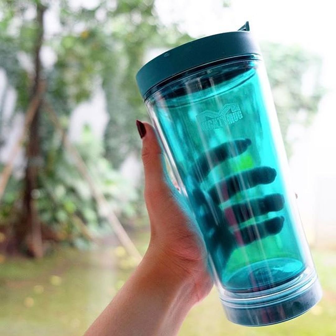 Непадающий стакан Mighty Mug Ice: Teal (Translucent Color) Непадающий стакан Mighty Mug Ice: Teal (Translucent Color)