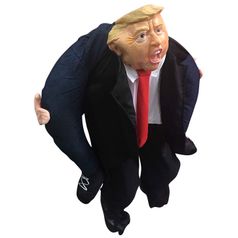 Костюм-наездник верхом Дональд Трамп