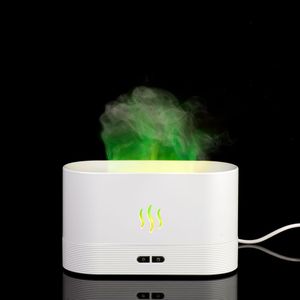 Увлажнитель-ароматизатор с имитацией пламени Fuego ver.2 (белый)