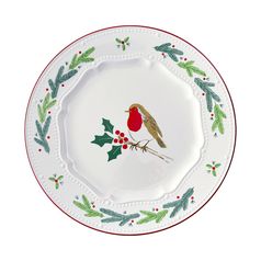 Набор из четырех тарелок Nordic winter из коллекции New Year Essential, 23 см