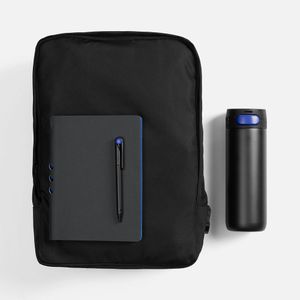 Подарочный набор Flexpen Travel (черный с синим) Подарочный набор Flexpen Travel (черный с синим)