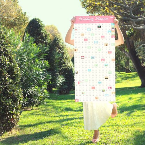 Календарь для планирования свадьбы Wedding Planner Масштаб