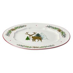 Набор из четырех тарелок Nordic winter из коллекции New Year Essential, 23 см