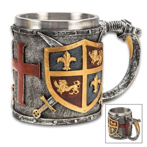 Кружка Средневековая кружка рыцаря Кружка Средневековая кружка рыцаря