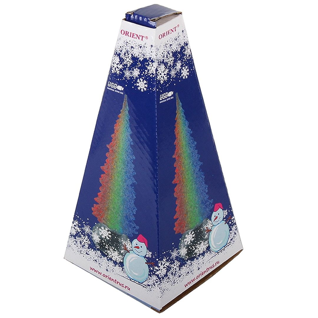 Светящаяся новогодняя елочка Северное сияние