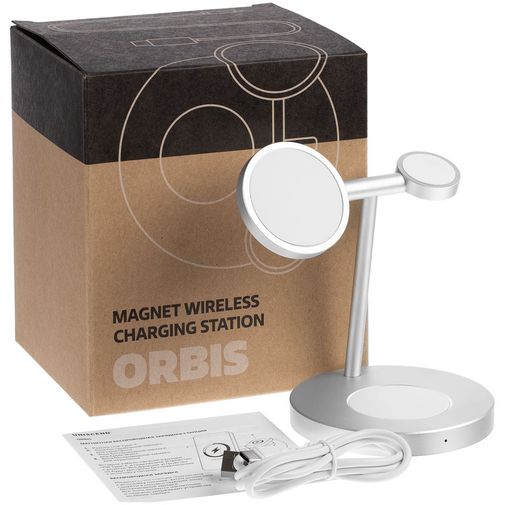 Зарядная станция Orbis (серебристый) Зарядная станция Orbis (серебристый)