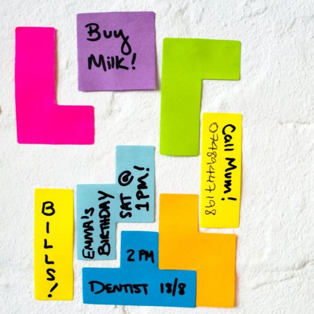 Набор стикеров Тетрис Sticky Notes