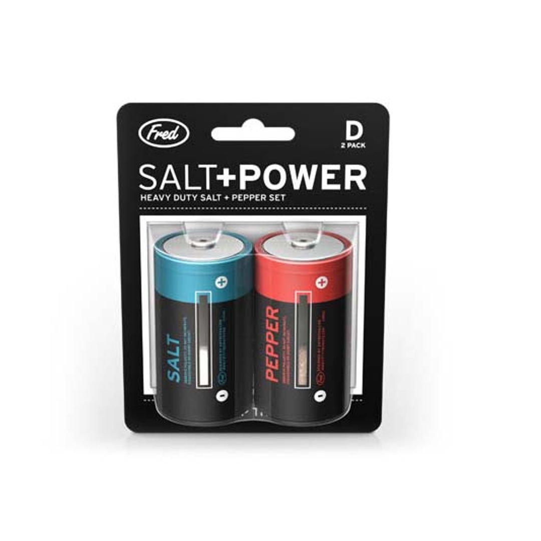 Солонка и перечница Батарейки Salt+Power Солонка и перечница Батарейки Salt+Power