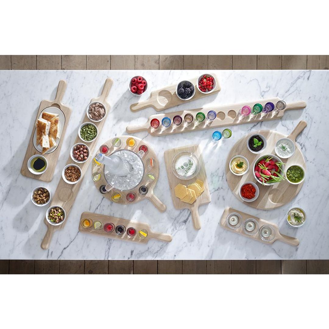 Набор стопок на деревянной подставке Paddle (6 шт)