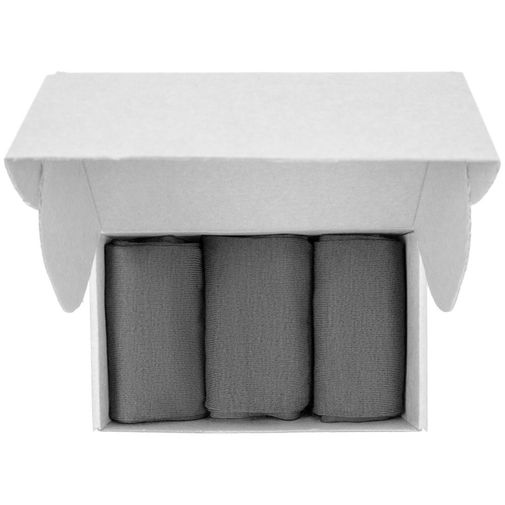 Носки Hard Work серые 3 пары (38-41)