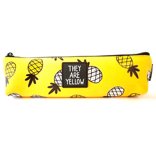 Пенал Желтые фрукты They are yellow (Ананас) Пенал Желтые фрукты They are yellow (Ананас)