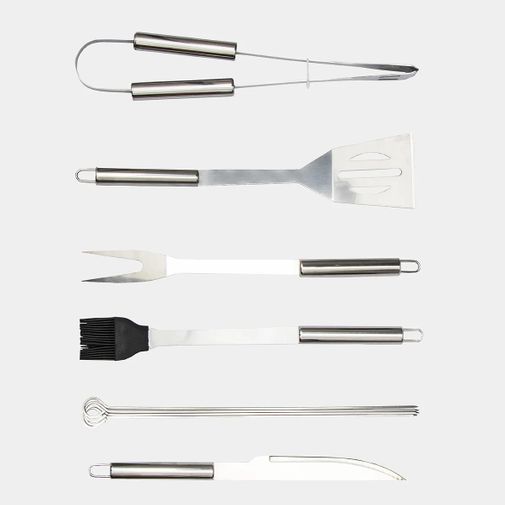 Барбекю набор в чехле (9 предметов) Барбекю набор в чехле (9 предметов)