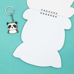 Блокнот+брелок Панда Panda