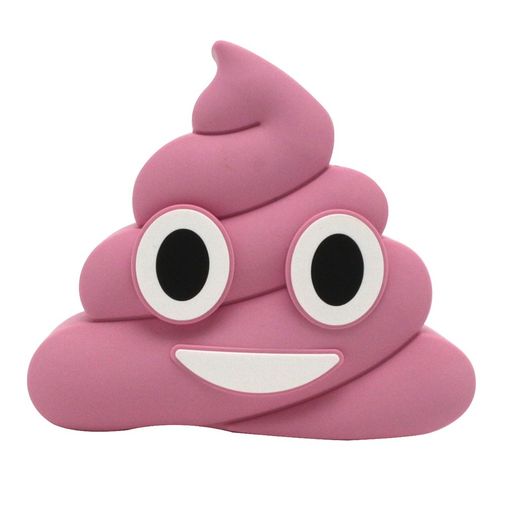 Внешний аккумулятор Power Bank Emoji Розовая какашка