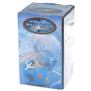 Вращающийся Глобус Полет над Землей