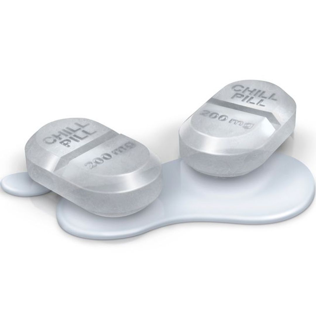 Форма для льда Пилюли Chill Pill Лед из формы Форма для льда Пилюли Chill Pill Лед из формы