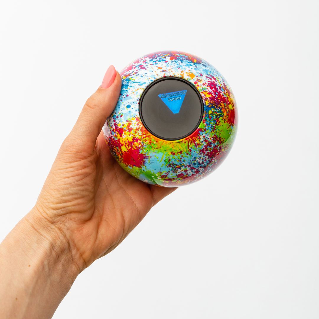 Магический Шар 8 Акварель