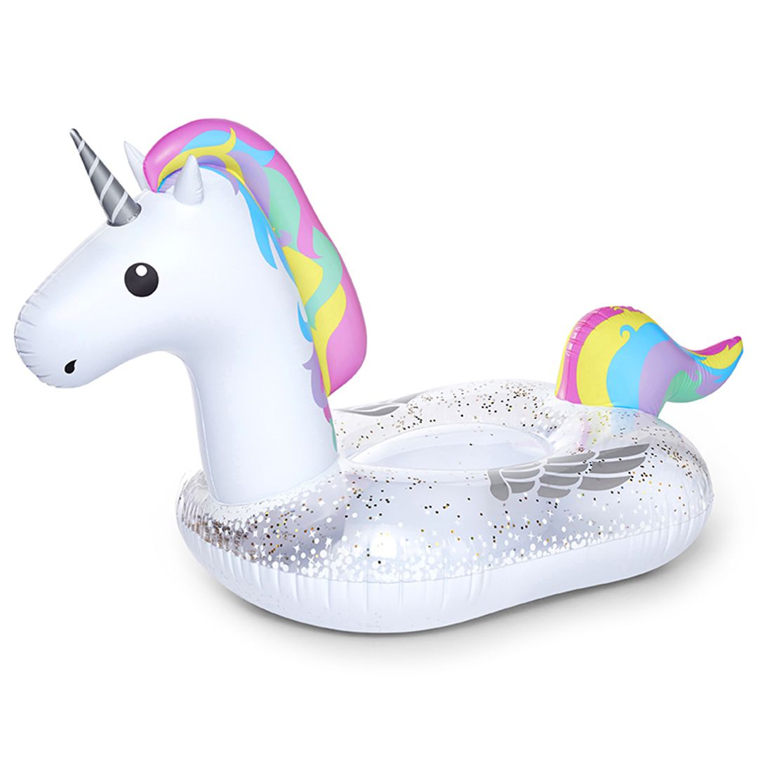 Надувной круг Unicorn Glitter