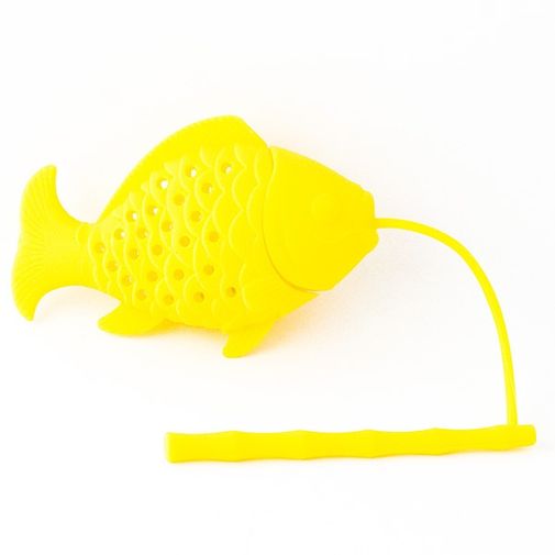 Заварник для чая Рыбка (Желтый)