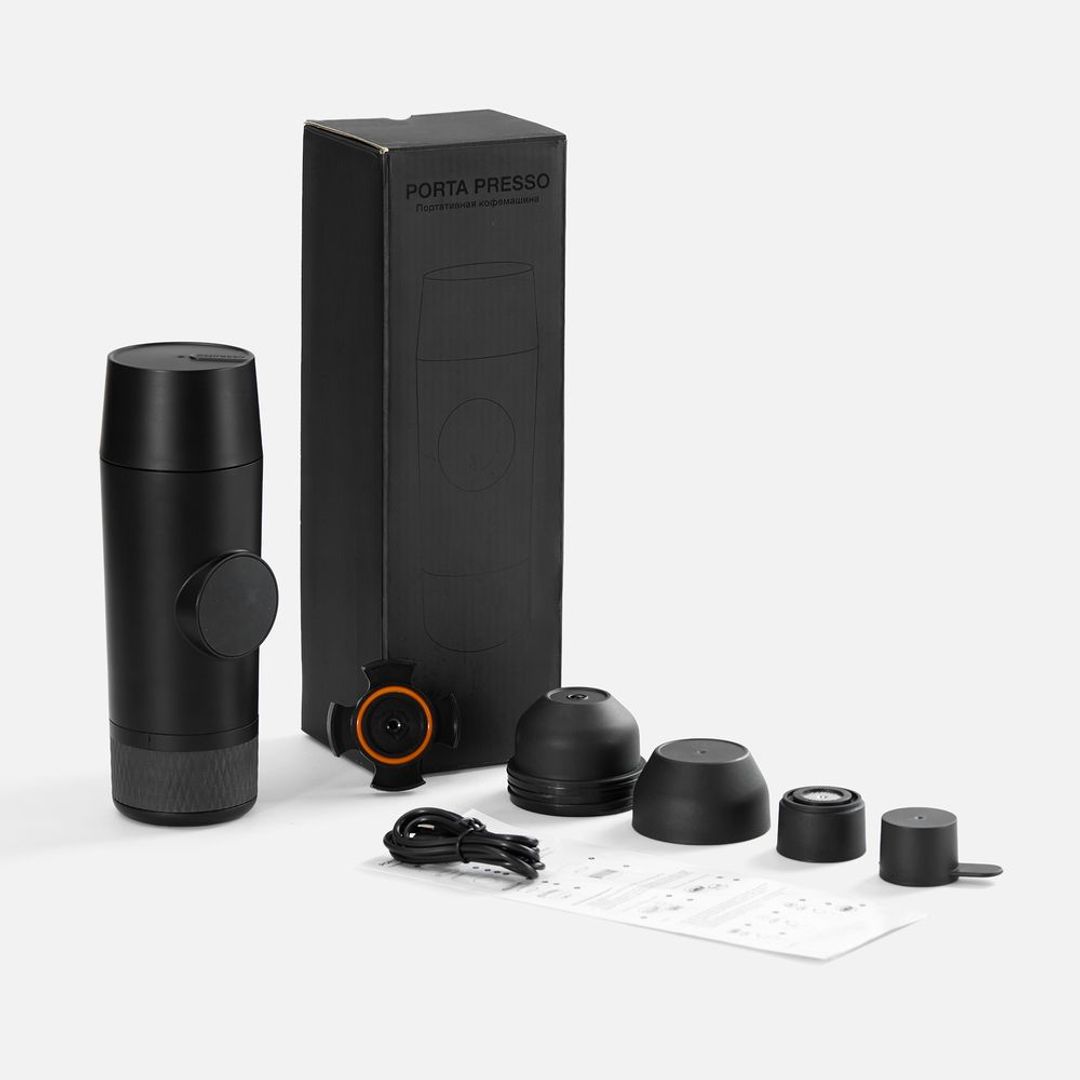 Портативная кофемашина Porta Presso (черная)