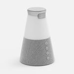Bluetooth-колонка с беспроводной зарядкой и подсветкой Cone Sonance (серый) Bluetooth-колонка с беспроводной зарядкой и подсветкой Cone Sonance (серый)