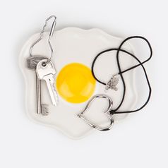 Поднос декоративный Fast Food Egg (14,5x14 см)