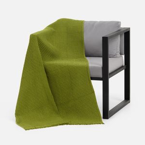 Плед вафельный Elenglect (зеленый) Плед вафельный Elenglect (зеленый)