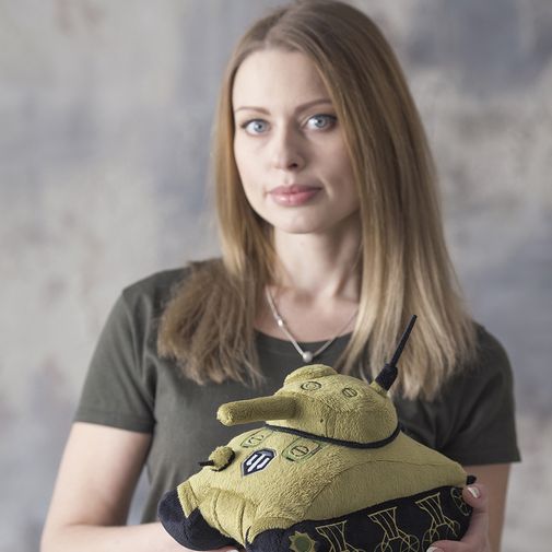 Мягкая игрушка Танк M4 Sherman World of Tanks