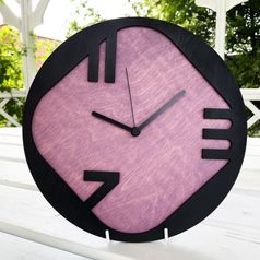 Часы настенные 3-7-11 Бургундия