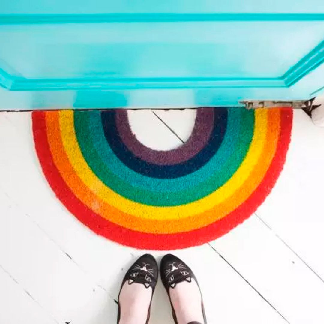 Коврик для входной двери Радуга Коврик для входной двери Радуга