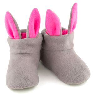 Тапочки Зайчики (Серый)