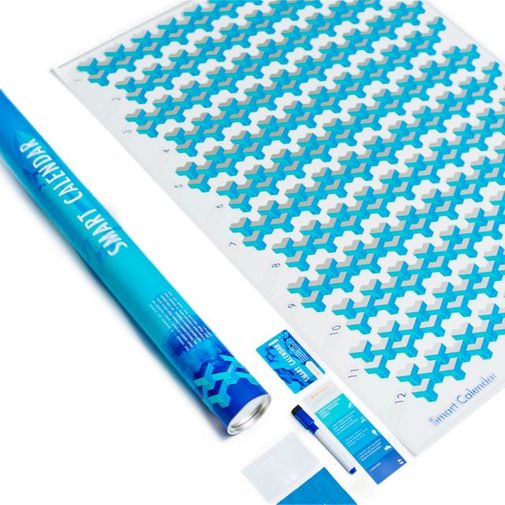 Мотивационный скретч-календарь Smart Calendar