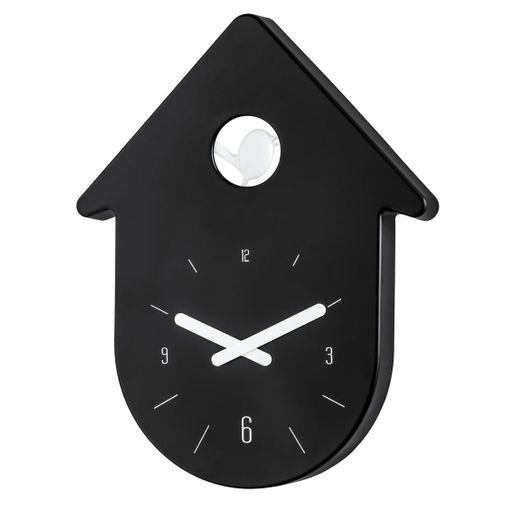 Часы настенные Toc-Toc (Черный с белым)