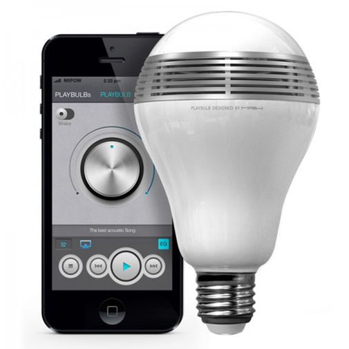 Светодиодная лампочка с bluetooth-динамиком Playbulb