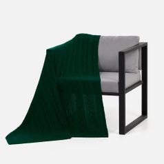 Плед Remitt (темно-зеленый (хвойный))