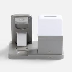 Зарядная станция с электронными часами и подсветкой Large Charge ver.3 (серый)