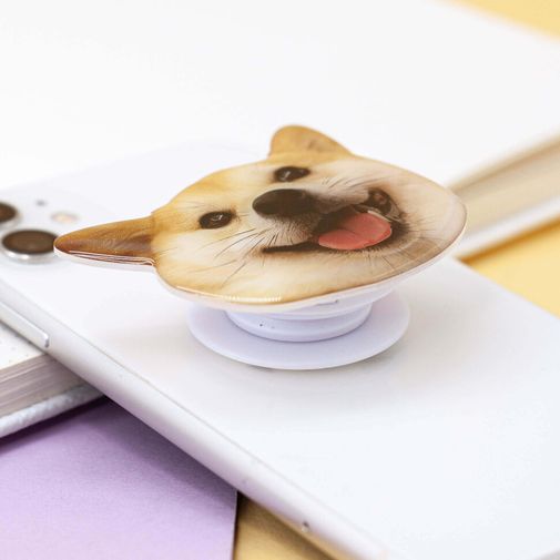 Попсокет Собачка Smile dog Попсокет Собачка Smile dog