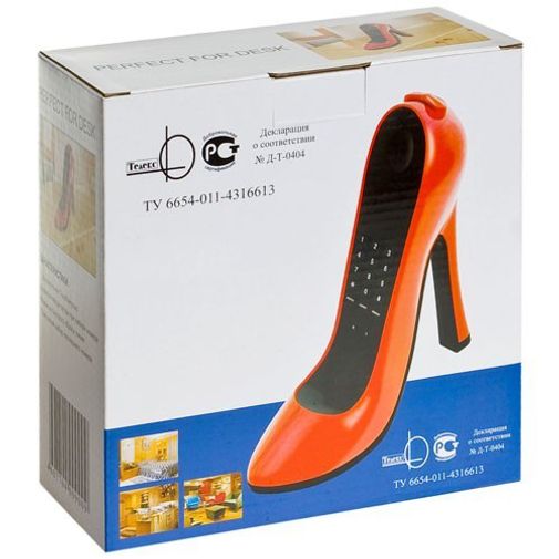 Телефон Туфелька Упаковка Телефон Туфелька Упаковка