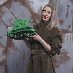 Мягкая игрушка Танк КВ-2 World of Tanks