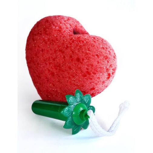 Губка Массажер Сердце Губка Массажер Сердце