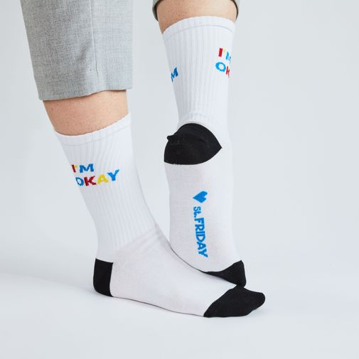 Носки спортивные I'm OKay, мне норм