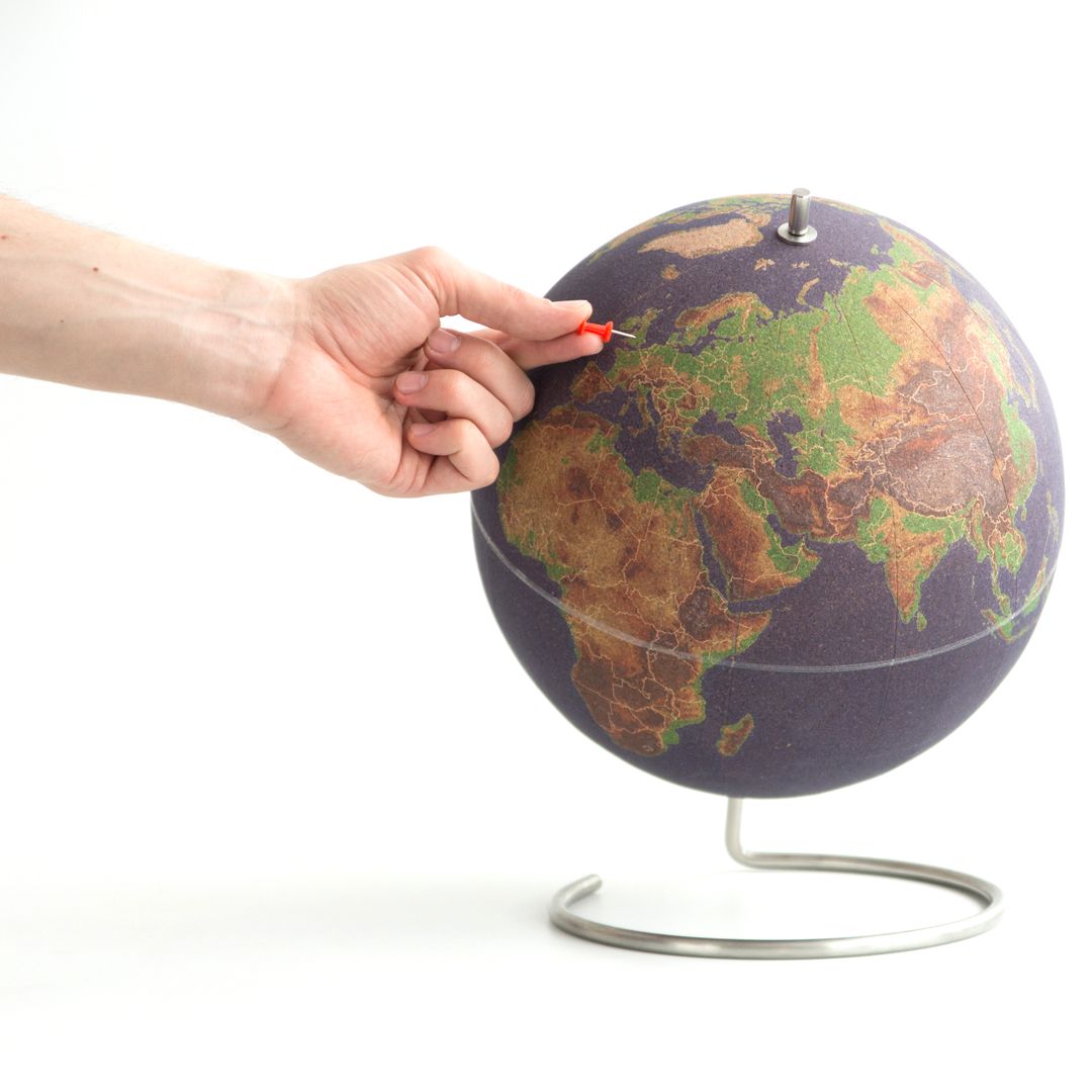 Пробковый глобус Cork Globe цветной Пробковый глобус Cork Globe цветной