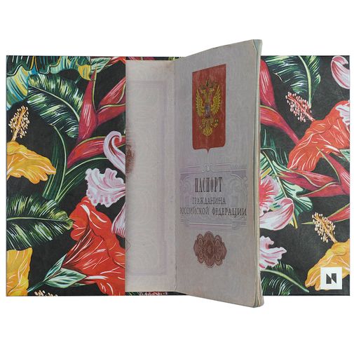 Обложка для паспорта New wallet New Tropic Обложка для паспорта New wallet New Tropic