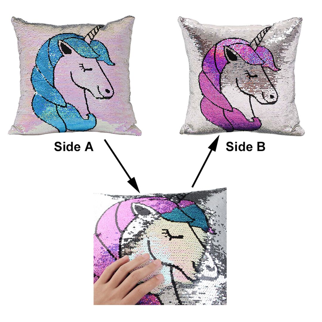 Подушка хамелеон Единорог Подушка хамелеон Единорог