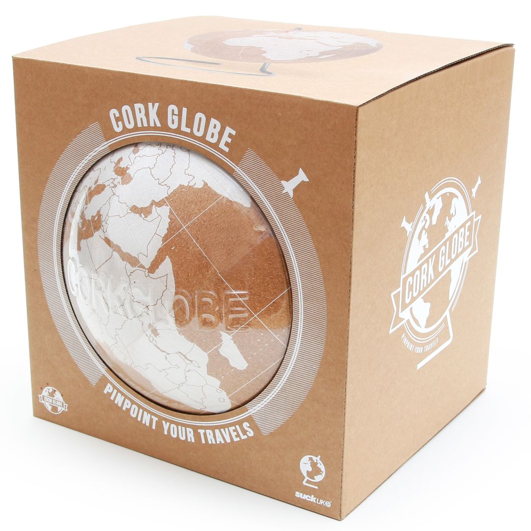 Пробковый глобус Cork Globe (белый) Пробковый глобус Cork Globe (белый)