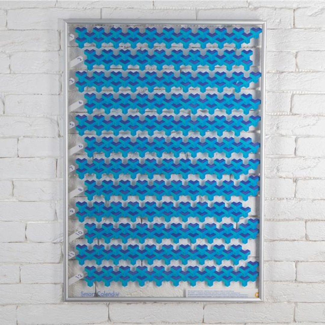 Мотивационный скретч-календарь Smart Calendar