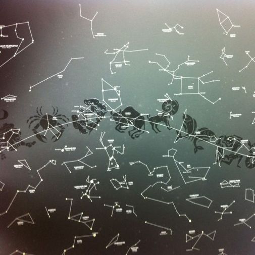 Светящаяся карта созвездий Star Light Map (на русском)